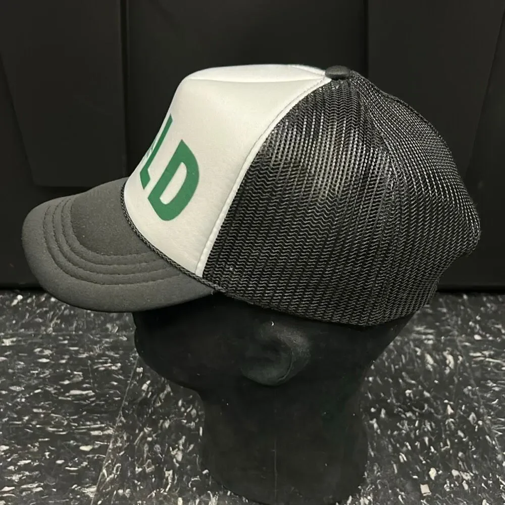 Made of Mountains WILD Tree Kid Trucker Cap Hat Adjustable Snapback Mesh Black W